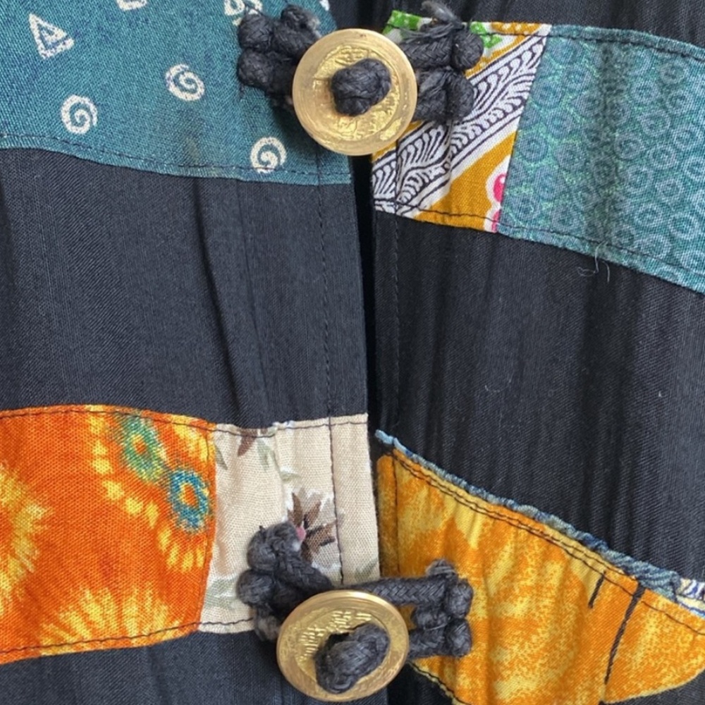 Vintage Native Wear Patchwork Jacket, One Size - image 3